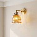Flower Glass Wall Light
