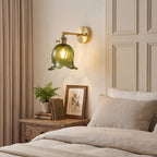 Flower Glass Wall Light