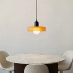 Bauhaus Colored Glass Pendant Light