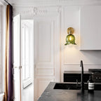 Flower Glass Wall Light